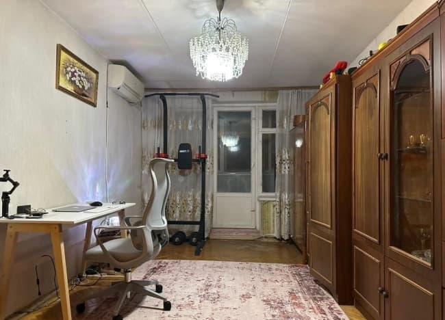 Купить однокомнатную квартиру с ремонтом на улице Литовский бульвар в Москве. Вариант № 2183316, 1, площадь - квм, цена 15000000 рублей