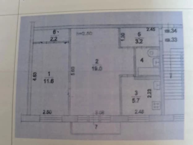 Купить квартиру площадью 45 кв.м в Московской области. Вариант № 2234699, 0, площадь - квм, цена 6750000 рублей