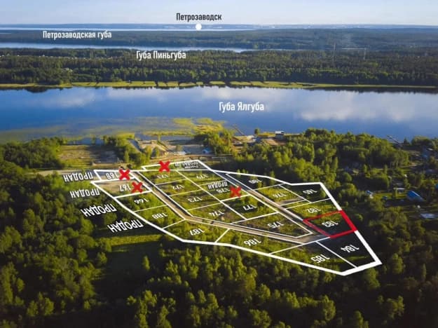 Купить земельный участок в Прионежском районе в Республике Карелия. Вариант № 1118449, 1, площадь - квм, цена 950000 рублей