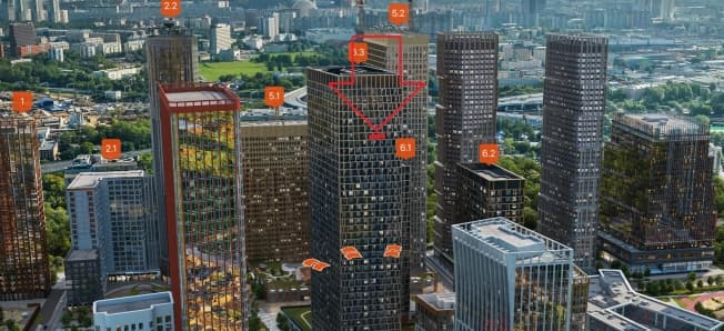 Купить квартиру в новостройках на улице Ильменский проезд в Москве. Вариант № 2376799, 0, площадь - квм, цена 25700000 рублей