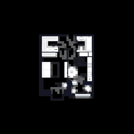 . Вариант № 2349435, 0, площадь - 40.77 квм, цена 14090112 рублей