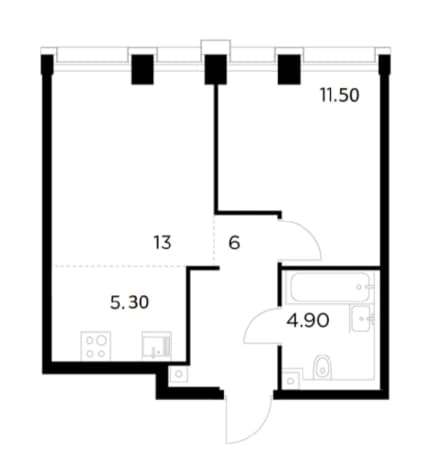 Купить квартиру на вторичке в ЖК Хай Лайф (High Life) в Москве. Вариант № 2370497, 0, площадь - квм, цена 21500000 рублей