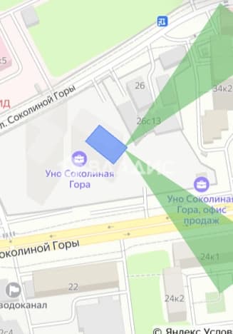 Купить двухкомнатную квартиру в районе Соколиная Гора в Москве. Вариант № 2401964, 0, площадь - квм, цена 37000000 рублей