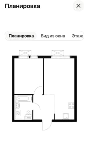 Купить однокомнатную квартиру с ремонтом на вторичке на улице 1905 года в Москве. Вариант № 2167758, 0, площадь - квм, цена 9700000 рублей