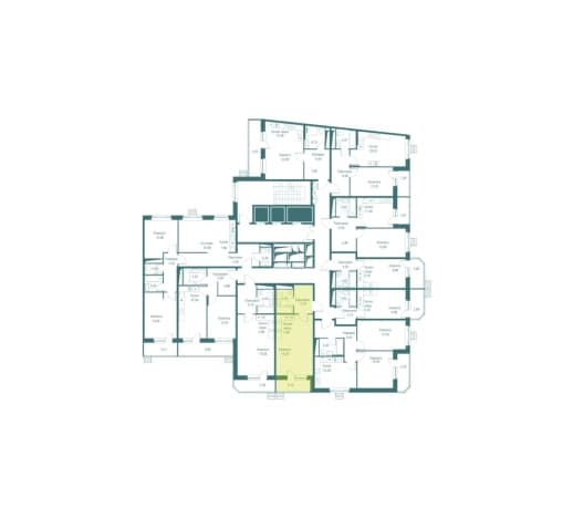 . Вариант № 818372, 1, площадь - 36.3 квм, цена 8033328 рублей