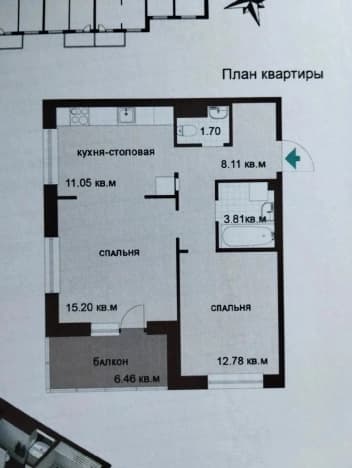 Купить квартиру до 20 млн в Мурине. Вариант № 2282757, 0, площадь - квм, цена 14600000 рублей