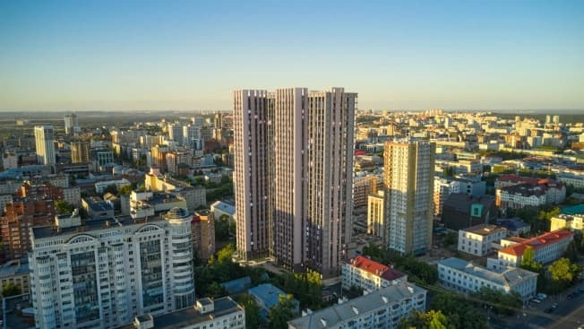Купить квартиру площадью 60 кв.м в Уфе. Вариант № 2338875, 1, площадь - квм, цена 8990000 рублей