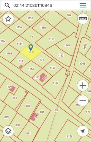 Купить земельный участок в Деревне Кусимове в Абзелиловском районе в Республике Башкортостан. Вариант № 1098817, 1, площадь - квм, цена 950000 рублей